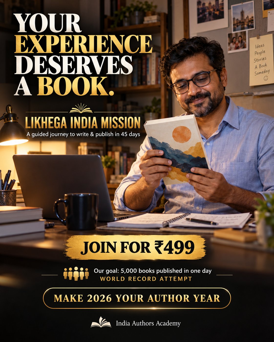 Professional turns experience into a book