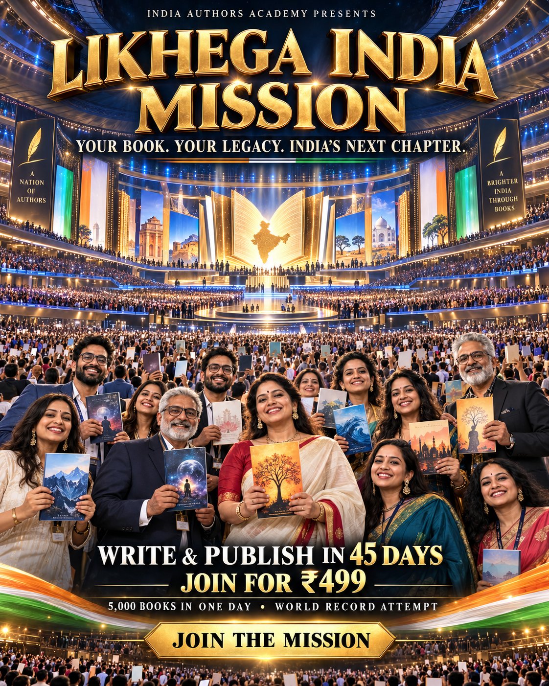 Likhega India Mission: Authors Unite
